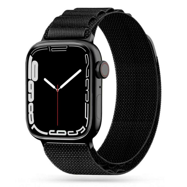 Tech-Protect Nylon Pro λουράκι υφασμάτινο για Apple Watch 44/45/46/49mm (Μαύρο)