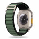 Tech-Protect Nylon Pro λουράκι υφασμάτινο για Apple Watch 42/44/45/49mm (Black-Military Green)