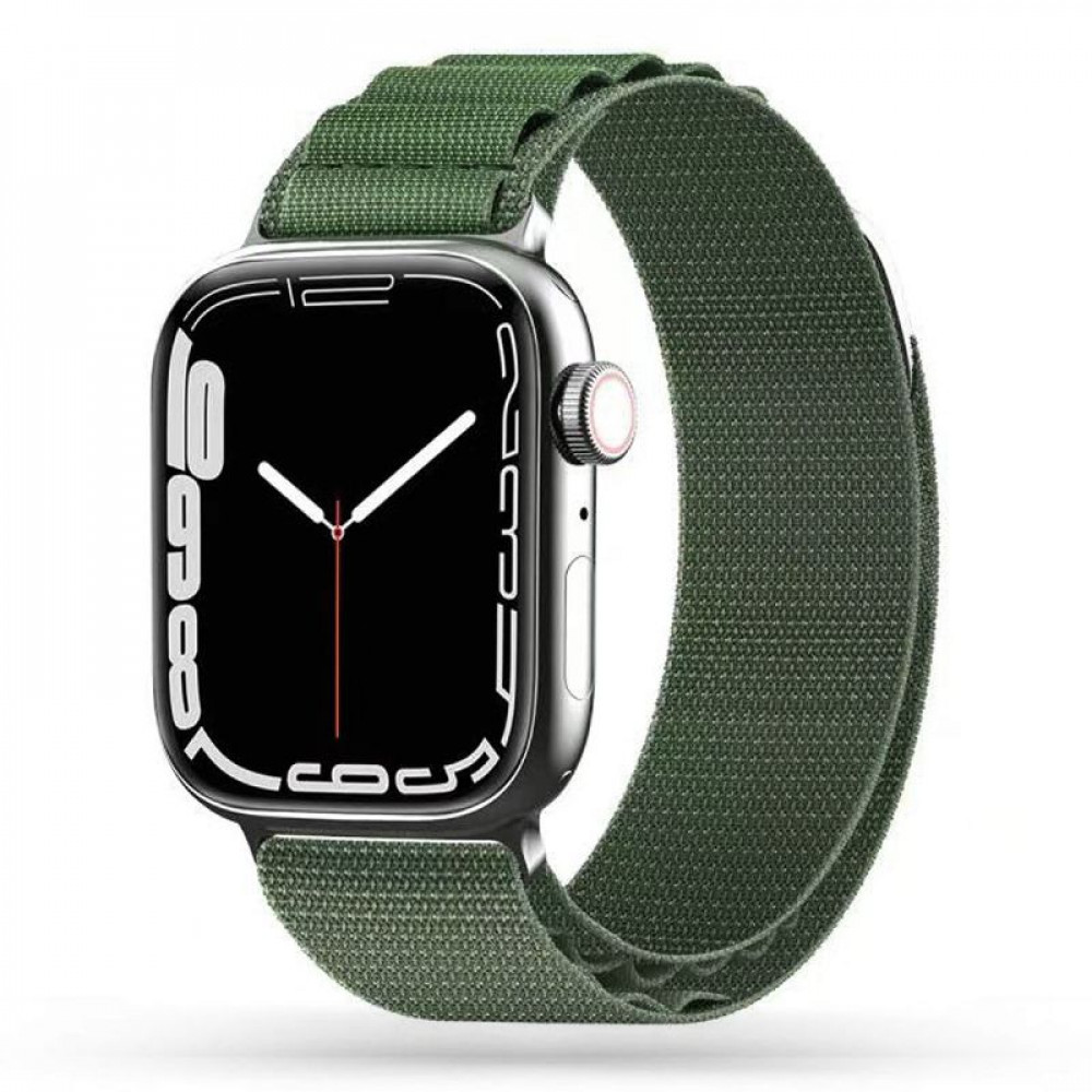 Tech-Protect Nylon Pro λουράκι υφασμάτινο για Apple Watch 42/44/45/49mm (Military Green)