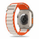 Tech-Protect Nylon Pro λουράκι υφασμάτινο για Apple Watch 42/44/45/49mm (Orange-Mousy)