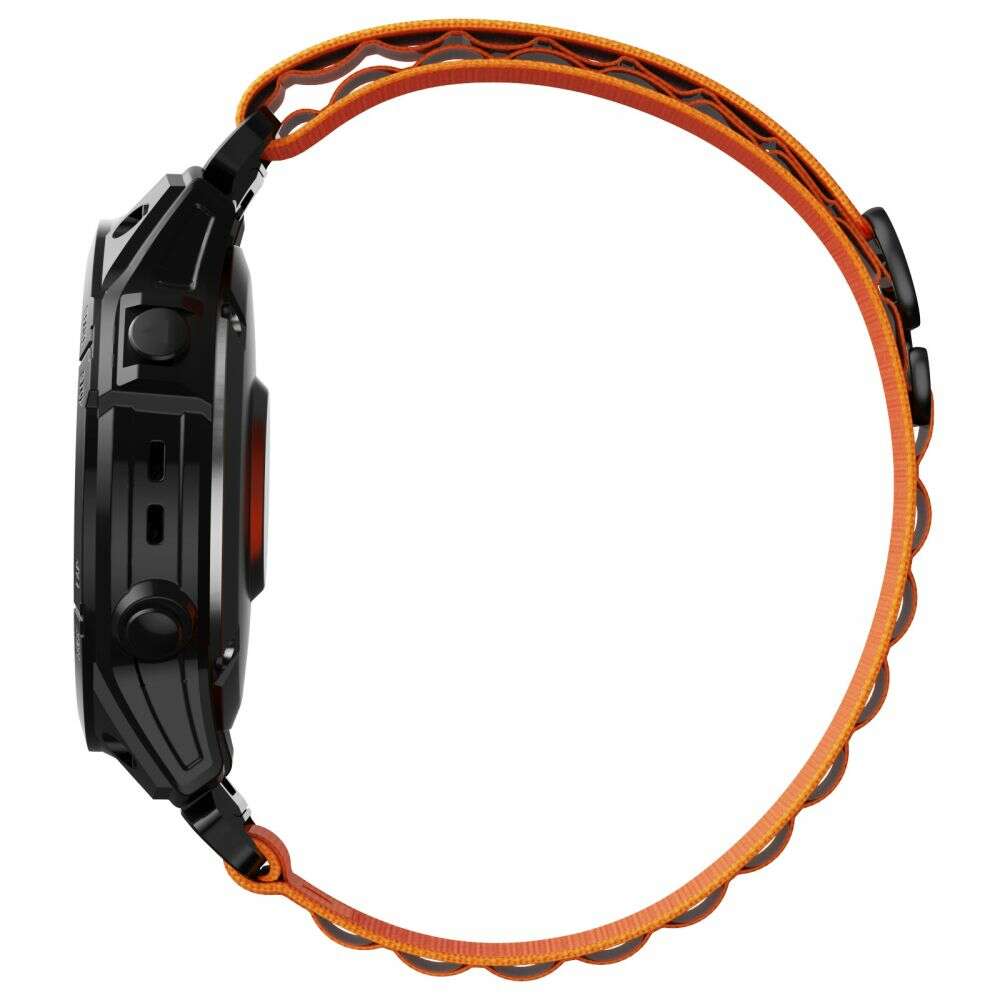 Tech-Protect Nylon Pro για Garmin Fenix 3 / 5X / 3HR / 5X PLUS / 6X / 6X PRO / 7X (Πορτοκαλί)