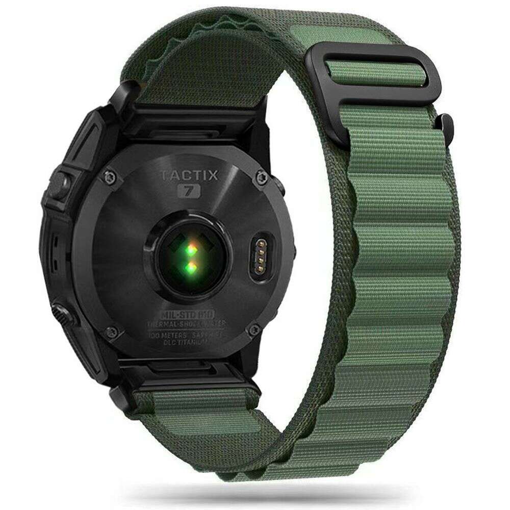 Tech-Protect Nylon Pro για Garmin Fenix 5 / 6 / 6 PRO / 7 (Πράσινο)