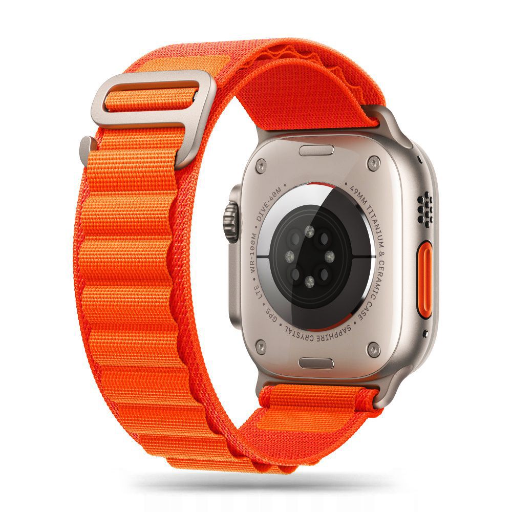 Tech-Protect Nylon Pro λουράκι υφασμάτινο για Apple Watch 42/44/45/49mm (Πορτοκαλί)