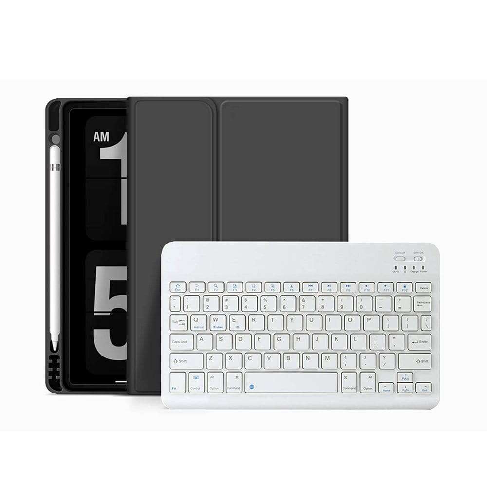 Tech-Protect SC Pen Flip Cover Πλαστικό με Πληκτρολόγιο για Apple iPad Mini 6 2021 (Μαύρο)