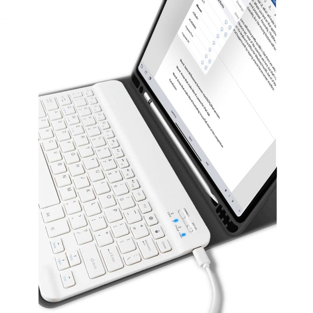 Tech-Protect SC Pen Flip Cover Πλαστικό με Πληκτρολόγιο για Apple iPad Pro 11 2020 / 2021 (Μαύρο)