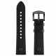 Tech-Protect Screwband Δερμάτινο Λουράκι για Samsung Galaxy Watch 4/5/5 Pro/6 40/42/44/45/46 mm (Μαύρο)