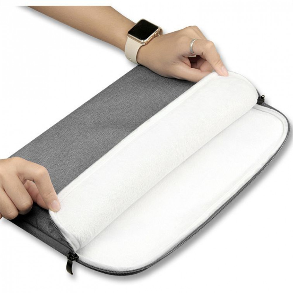 Tech-Protect Sleeve Case Θήκη τσάντα για Laptop 13''-14" (Γκρι)