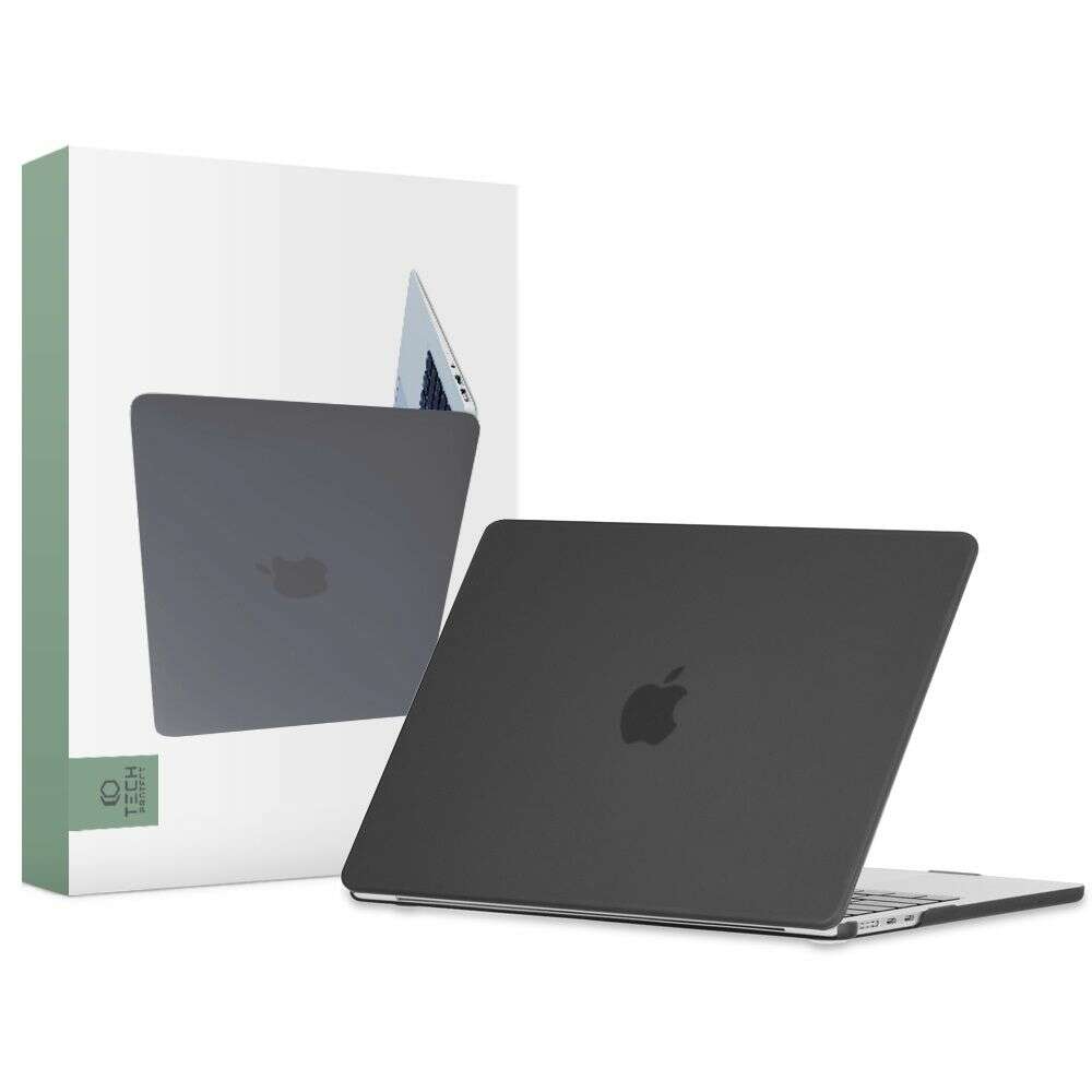 Tech-Protect Smartshell Macbook Air 13" M2 / M3 / 2022-2024 A2681, A3113 (Μαύρο Ματ)