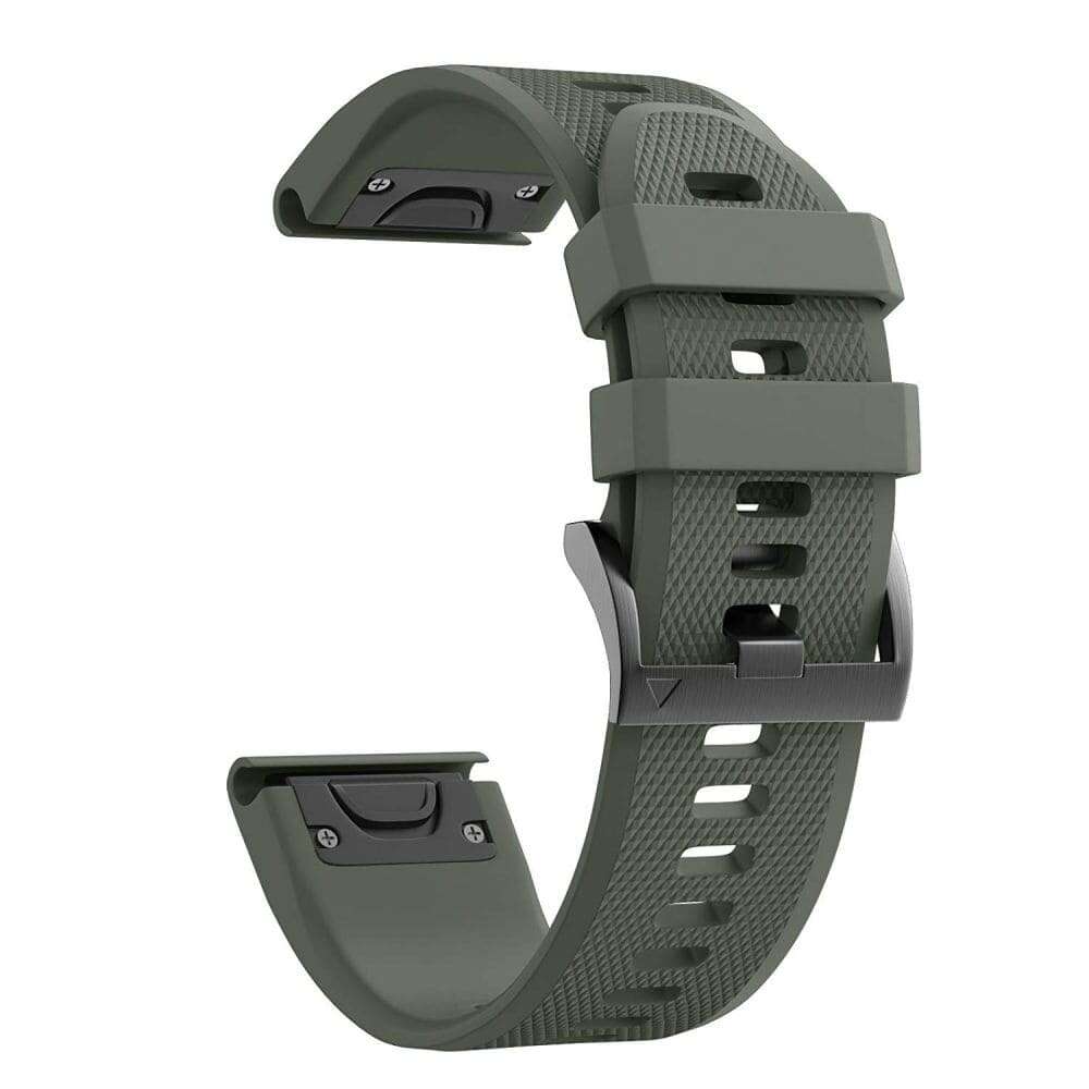 Tech-Protect Smooth Garmin Fenix 5/6/6 Pro Army (22mm) (Πράσινο)