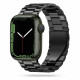 Tech-Protect Stainless Steel Bracelet για Apple Watch 42/44/45mm (Μαύρο)