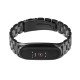 Tech-Protect Stainless Steel Watch Bracelet για Xiaomi Mi Band 5/6/6 nfc (Μαύρο)