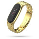 Tech-Protect Stainless Steel Watch Bracelet για Xiaomi Mi Band 5/6/6 nfc (Χρυσό)