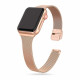 Tech-Protect Thin Milenese Λουράκι Μεταλλικό για Apple Watch 38/40/41mm (Blush Gold)