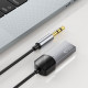 Tech-Protect Αντάπτορας Ήχου Bluetooth 5.0 Audio Adapter AUX (Grey)