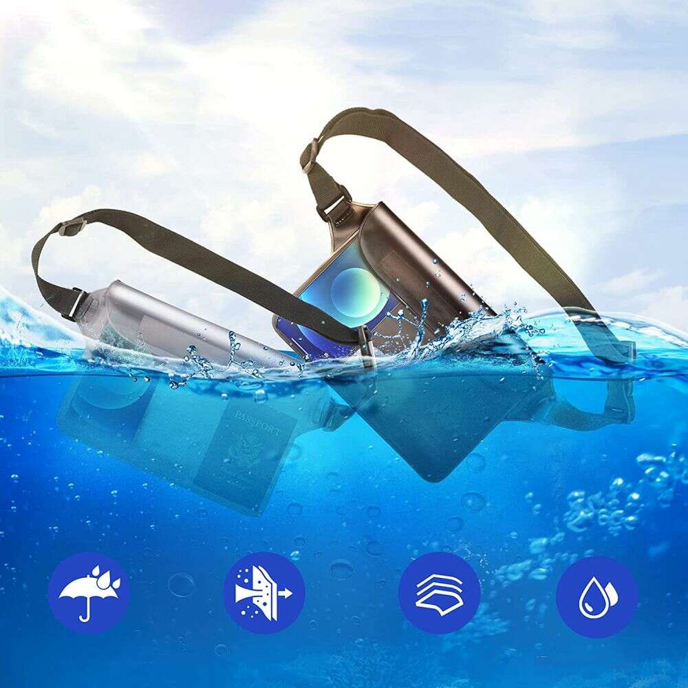 Tech-Protect Universal Waterproof Pouch Αδιάβροχο Τσαντάκι Μέσης (Γκρι)