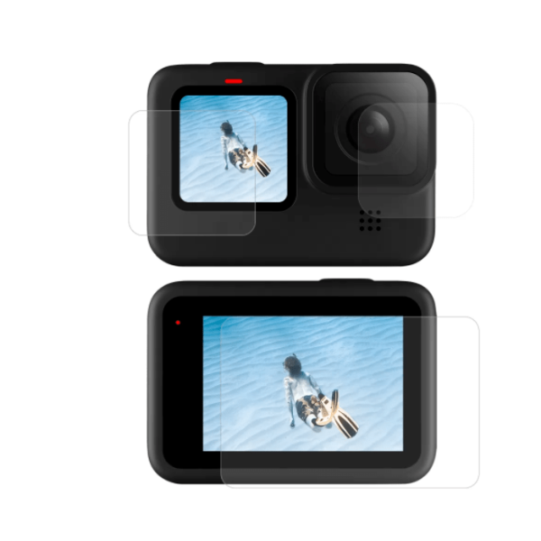 Telesin Μεμβράνη προστασίας οθόνης και φακού για GoPro Hero 9 / Hero 10 / Hero 11 (GP-FLM-902)
