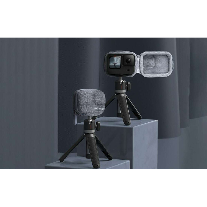 Telesin Θήκη για GoPro Hero 9 / Hero 10 / Hero 11 (GP-CPB-902) (Γκρι)
