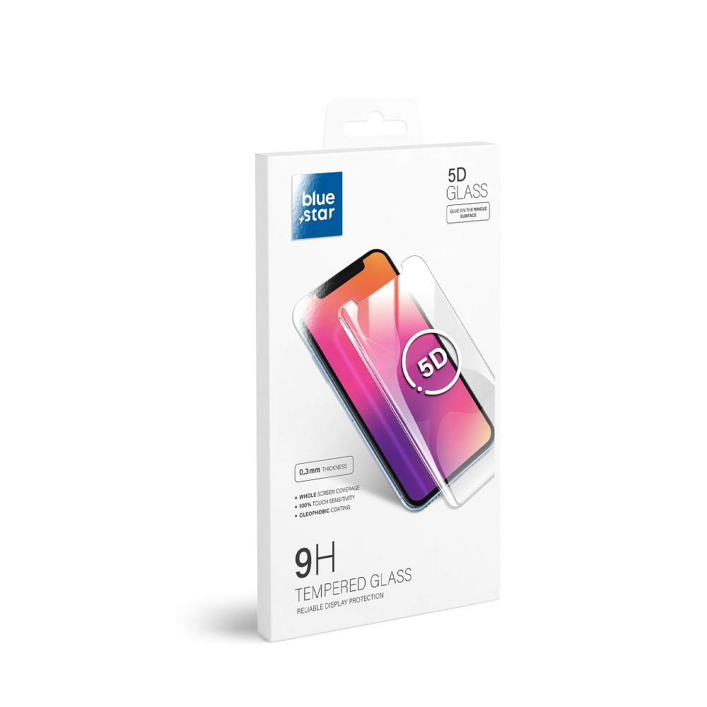 Tempered Glass 5D Full Cover για Apple iPhone 13 Pro Max (Μαύρο)