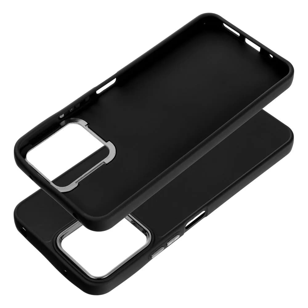Θήκη Σιλικόνης Frame για Xiaomi RedMi 12 4G (Μαύρο)