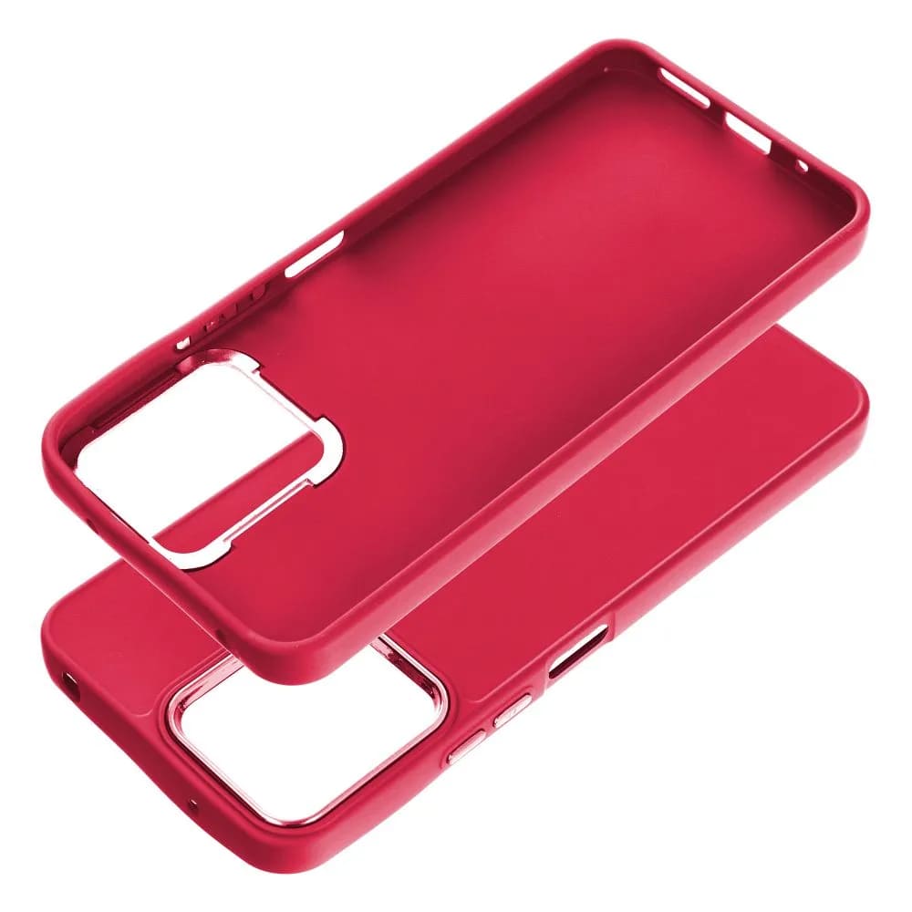 Θήκη Σιλικόνης Frame για Xiaomi RedMi 12 4G / 5G (Κόκκινο)