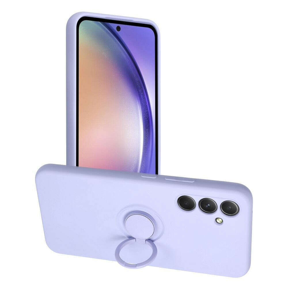 Θήκη Σιλικόνης Ring για Samsung Galaxy A54 5G (Violet)