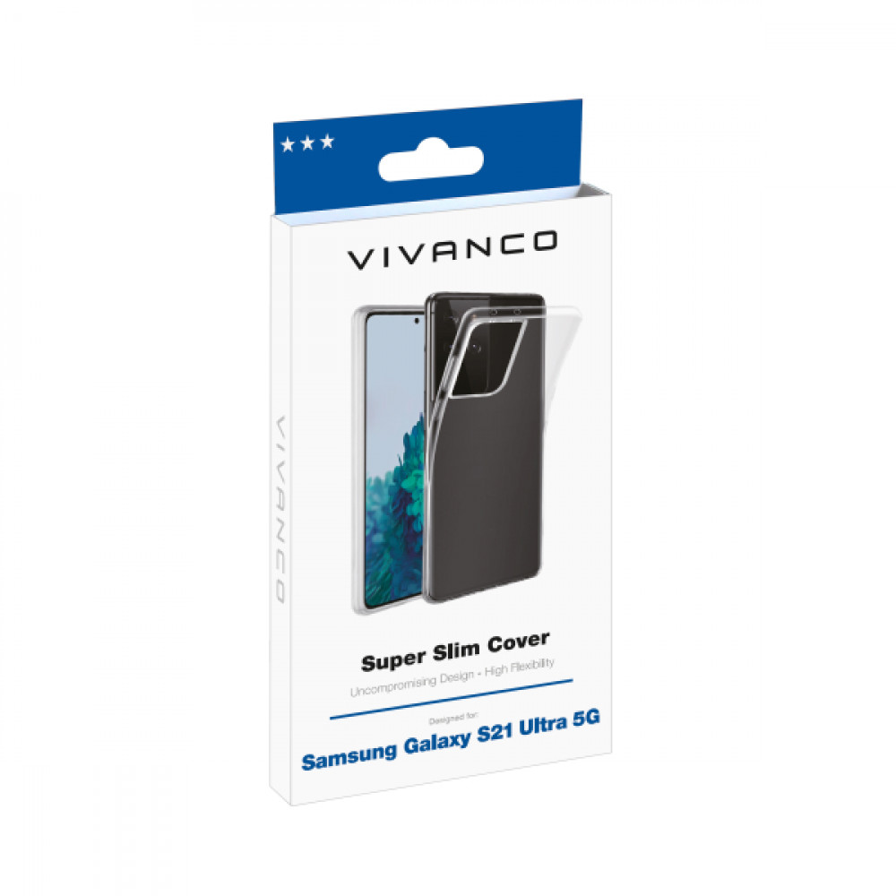 Θήκη Vivanco Super Slim για SAMSUNG S21 ULTRA (Διάφανο)