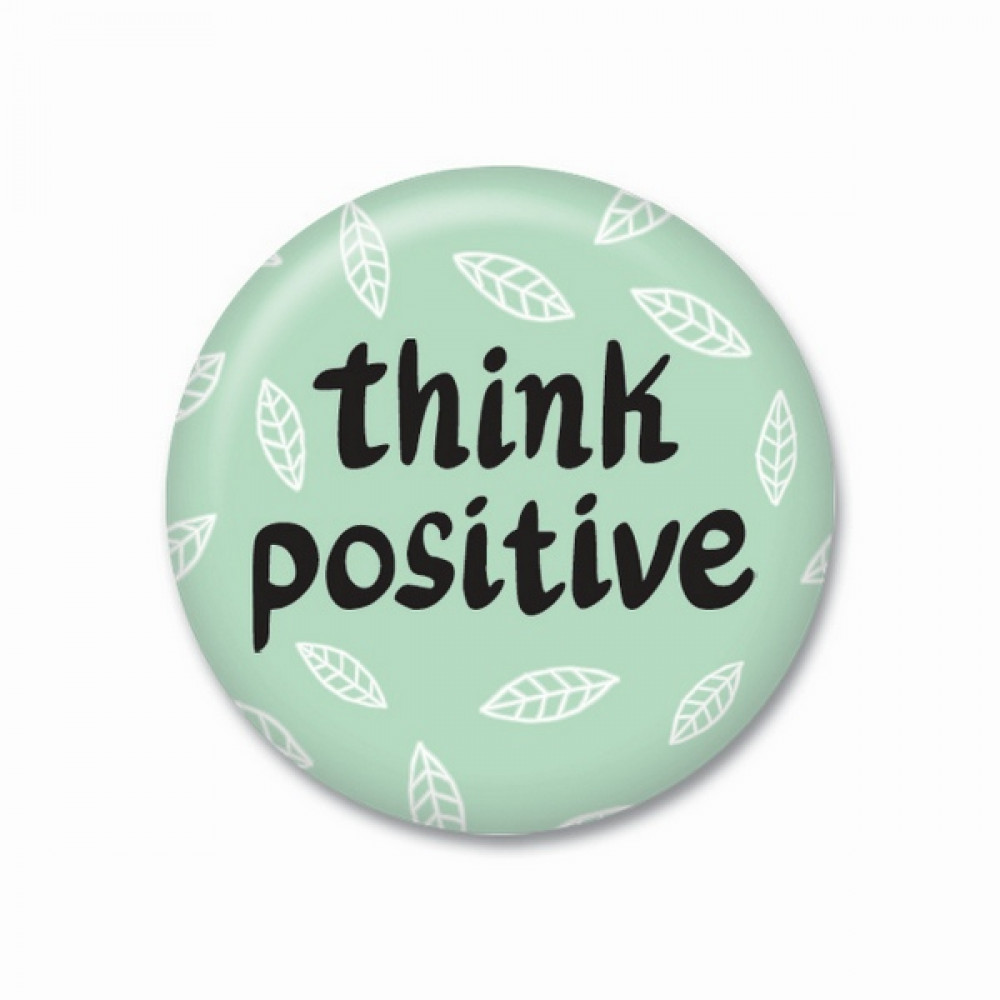 Thinkofme Μαγνητάκι 3.8cm Think Positive