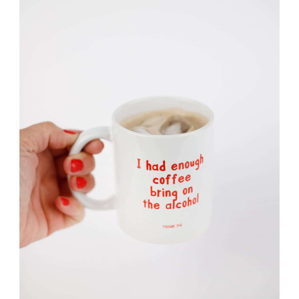 Think Pig Κούπα Πορσελάνης Alcohol 350ml