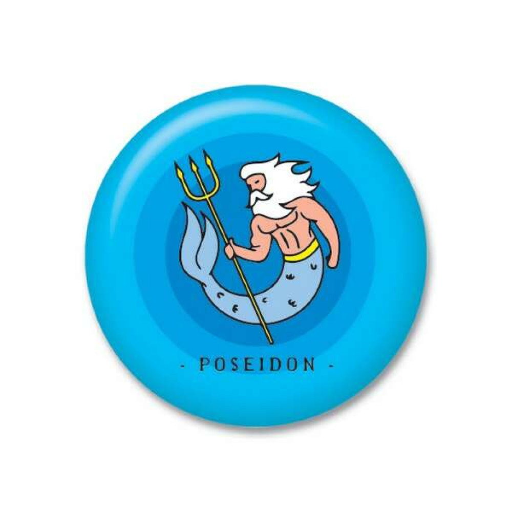 ThinkofGreece Μαγνητάκι 3.8cm Poseidon