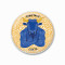 Thinkofgreece Μαγνητάκι 3.8cm Minotaur Pattern 3