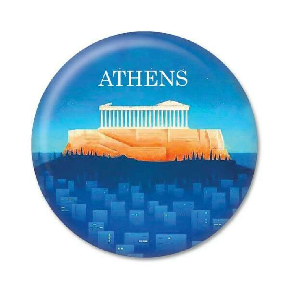 Thinkofgreece Μαγνητάκι 5.9cm Athens