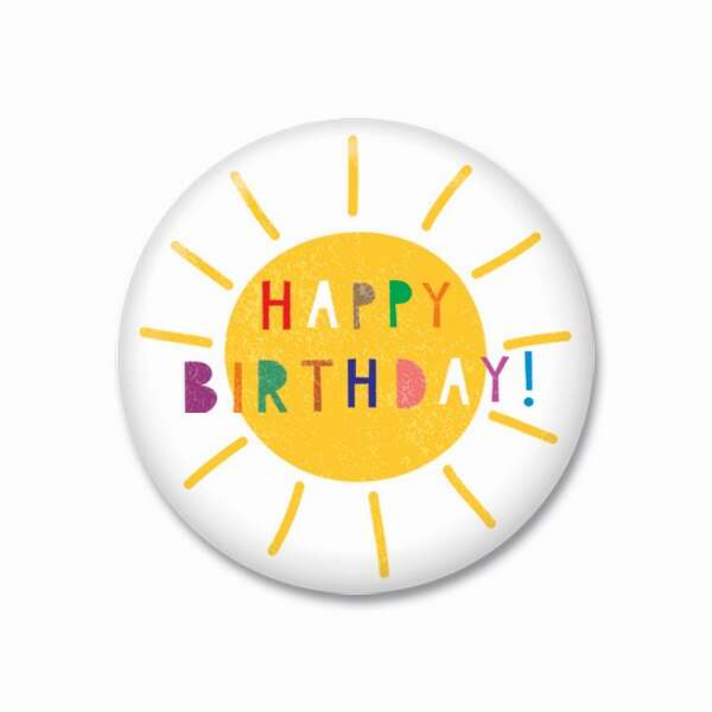 Thinkofme Μαγνητάκι 3.8cm Happy Birthday
