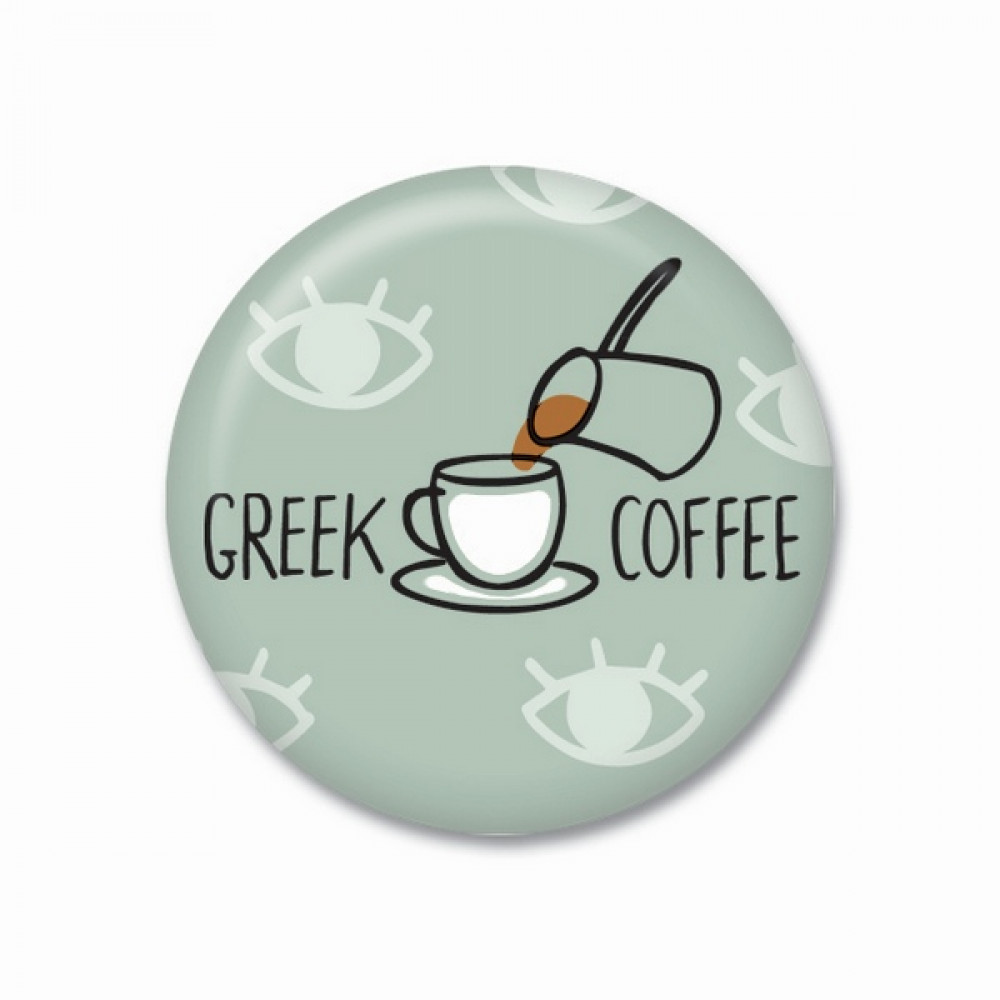 ThinkofGreece Μαγνητάκι 3.8cm Greek Coffee