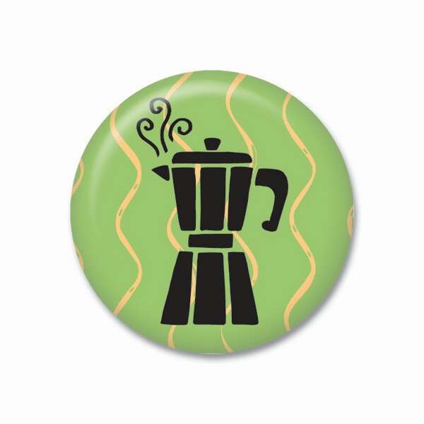 Thinkofme Μαγνητάκι 3.8cm Καφετιέρα