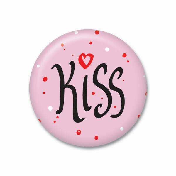 Thinkofme Μαγνητάκι 3.8cm Kiss