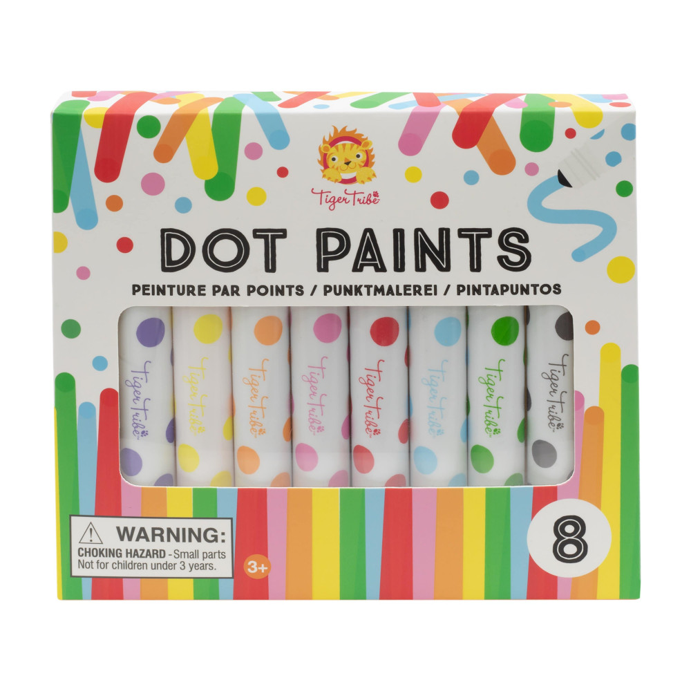 Tiger Tribe Σετ μαρκαδόρων "Dot paints"
