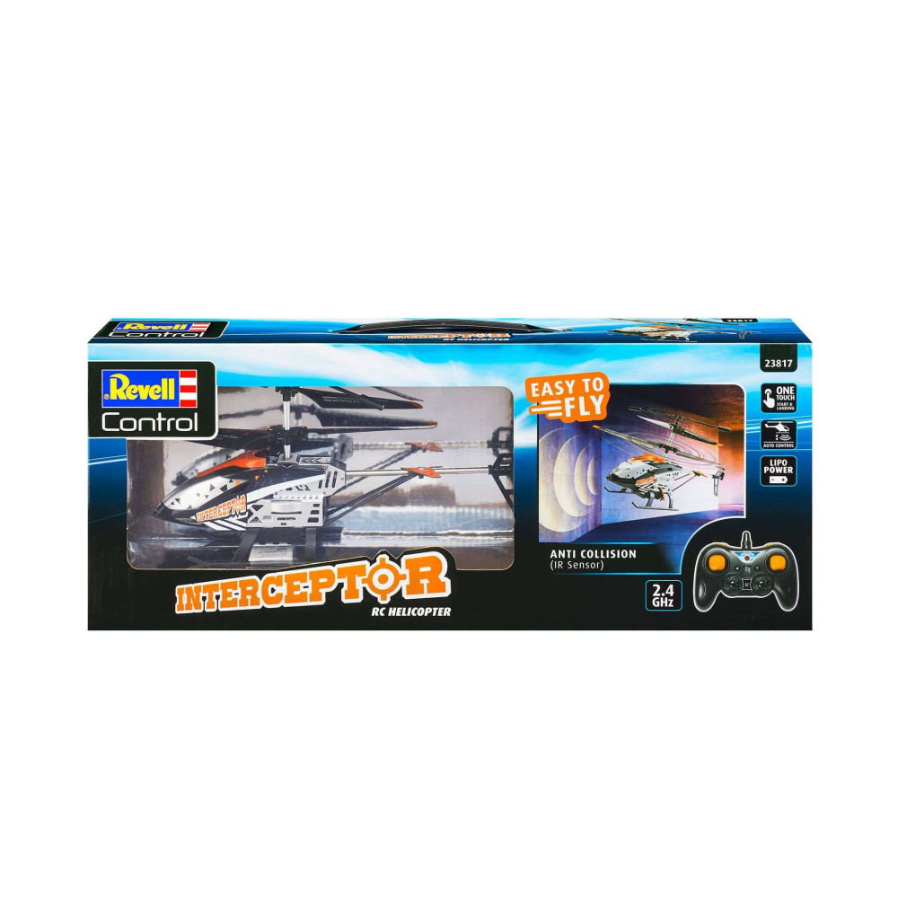 Τηλεκατευθυνόμενο Ελικόπτερο Revell RC Anti-Crash Heli Interceptor