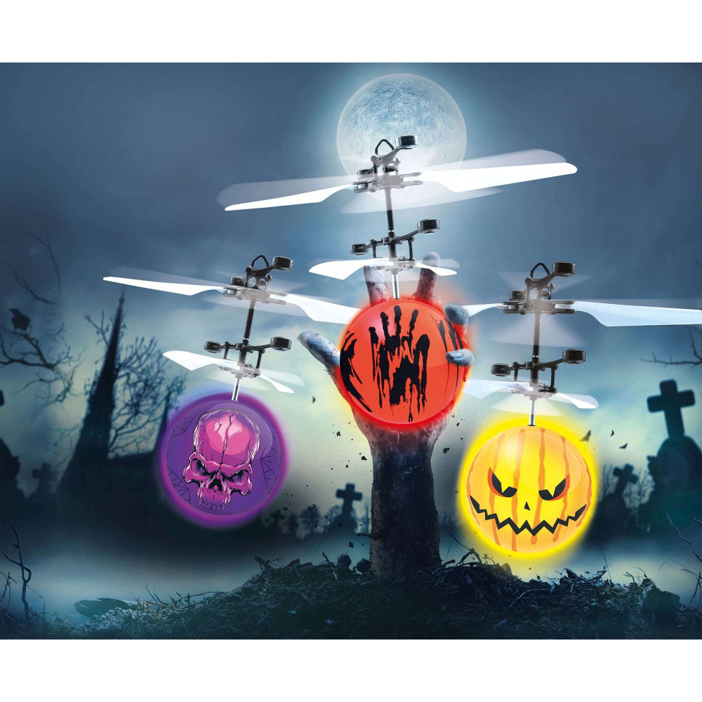 Τηλεκατευθυνόμενο Ελικόπτερο Revell RC Copter Ball "GLOW SKULL"