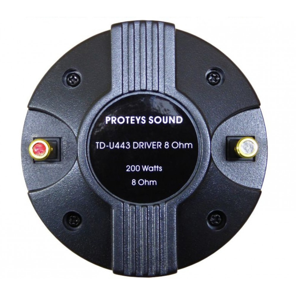 Titanium Driver Tweeter για ηχεία PA, 8Ω με SPL 103dB και μέγιστη ισχύ 200W - TD-U443