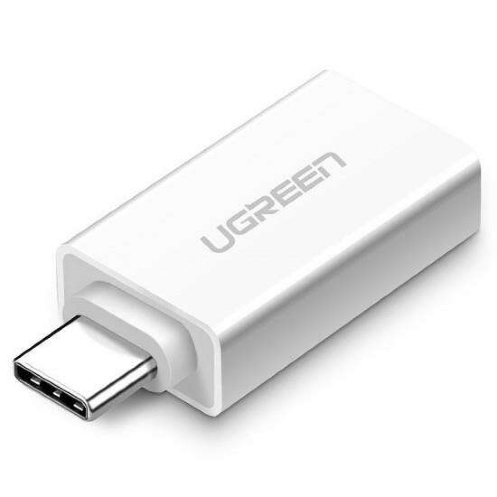 UGreen αντάπτορας OTG USB Type-C 3.1 σε USB 3.0 US173/30155 (Λευκό)