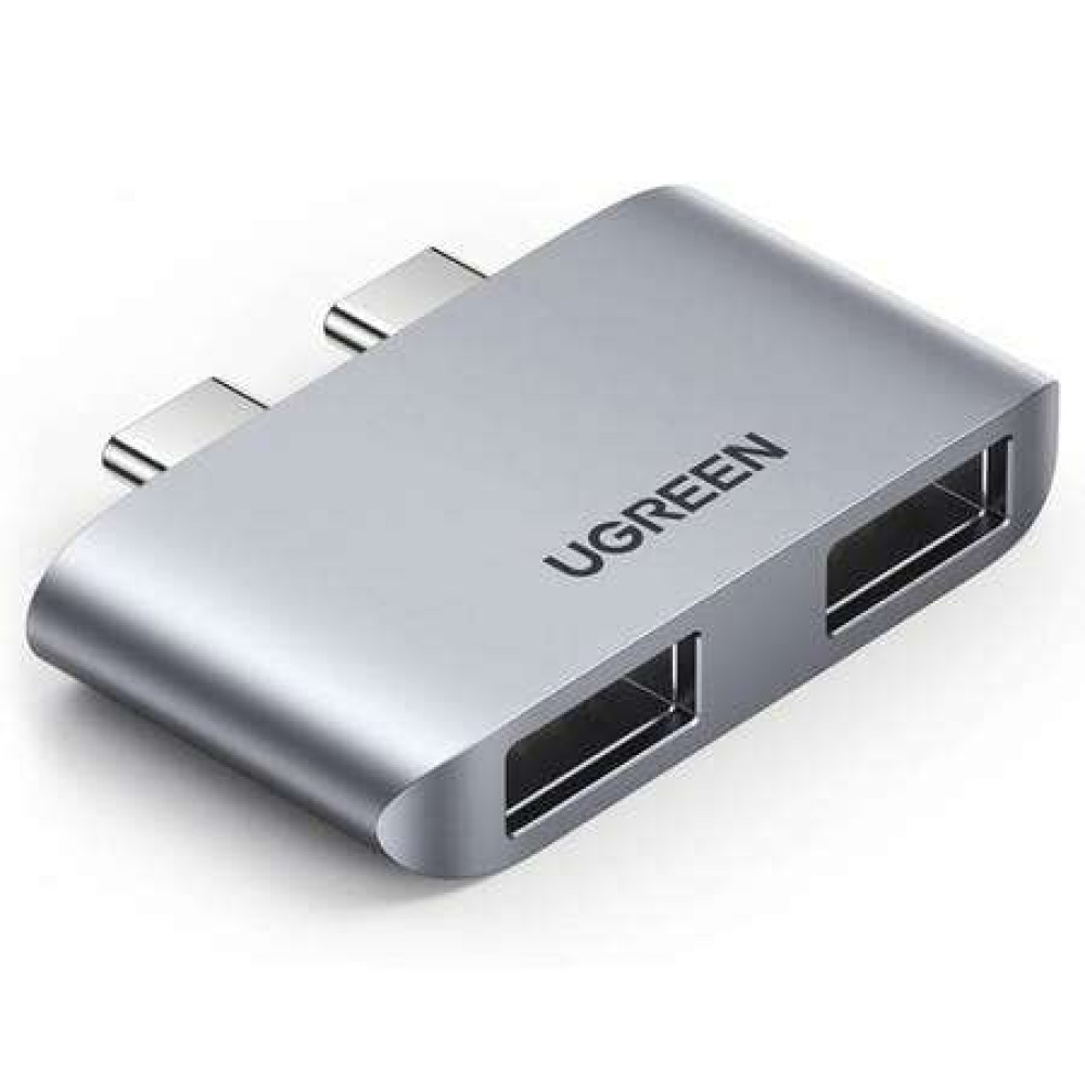 UGreen CM413 αντάπτορας 2x USB-C σε 2x USB 029253 (Γκρι)