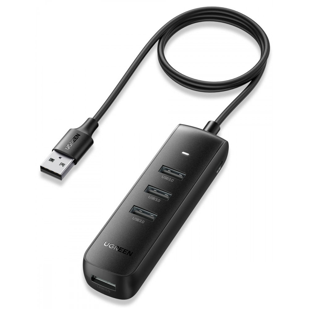 UGreen CM416 USB Hub USB-A σε 4x USB 3.0 5Gps 1m 80657