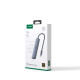 Ugreen CM478/15495 αντάπτορας 5 σε 1 USB-C σε HDMI 4k 1x USB 3.0 2x USB 3.0, PD (Γκρι)
