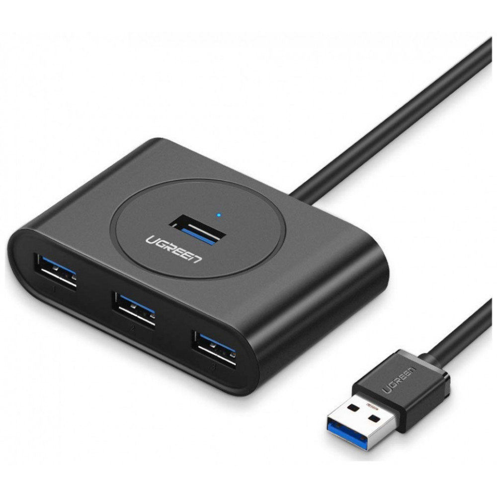 UGreen CR113/20291 USB Hub USB-A σε 4x USB 3.0 5Gps 1m