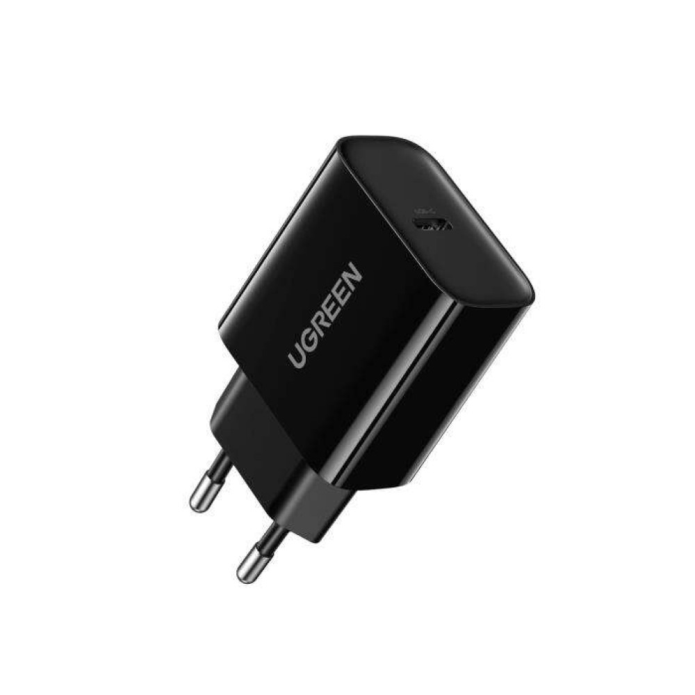 UGreen CD137/10191 USB-C φορτιστής PD 3.0 20W (Μαύρο)