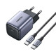 UGreen GaN φορτιστής USB-C CD319/25257 PD 30W + Type-C καλώδιο 1m (Γκρι)