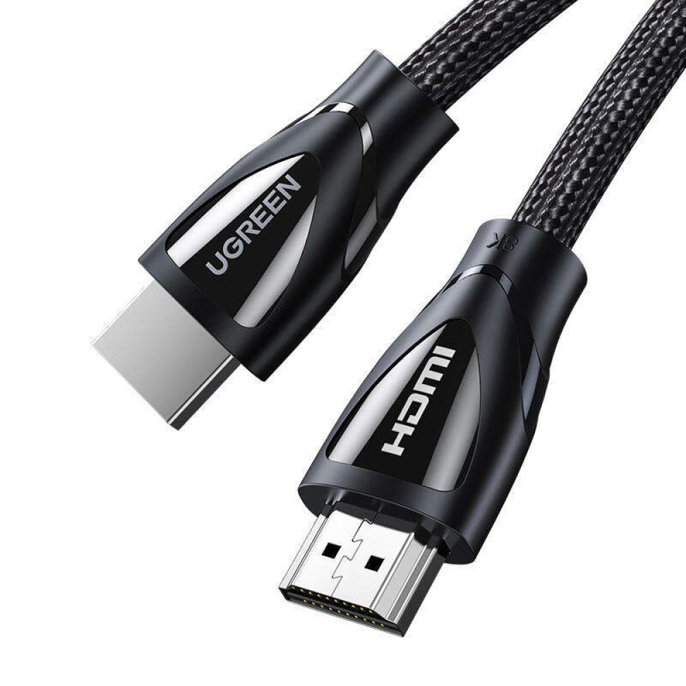 Ugreen καλώδιο HD140/80403 2.1 HDMI male σε HDMI male 8K 60Hz 2m (Μαύρο)