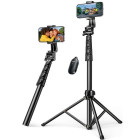 Ugreen LP680/15609 Selfie Stick Tripod Bluetooth για smartphone (Μαύρο)