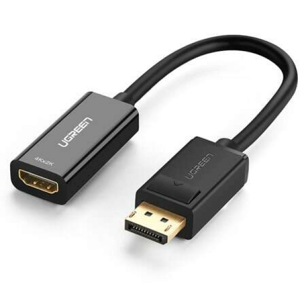 UGreen MM137 αντάπτορας Displayport (male) σε HDMI 4K (female) 40363 (Μαύρο)