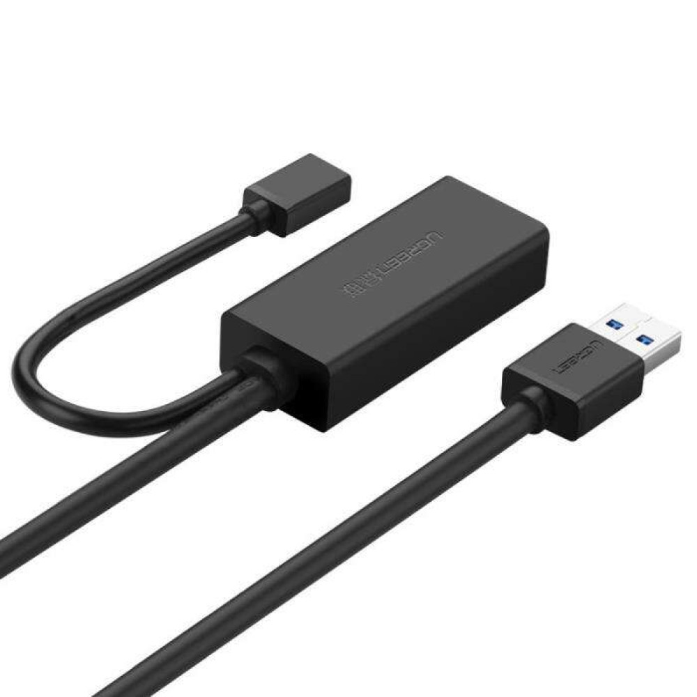 Ugreen US175/20826 Καλώδιο USB 3.0 M/F με Power Port 5m